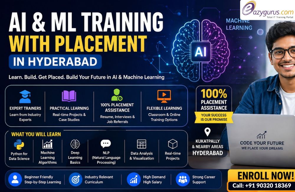 AI and ML Training with Placement in Hyderabad
