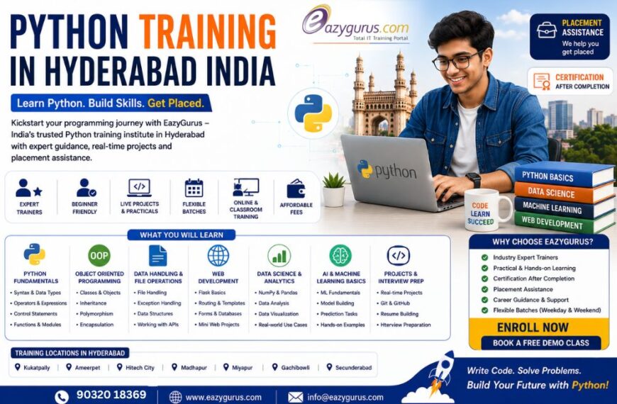 python training in hyderabad india